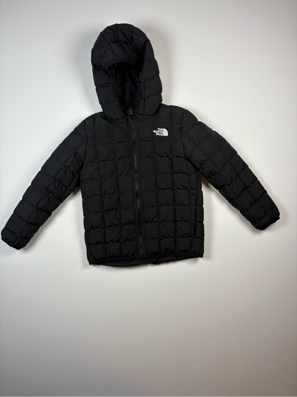 The North Face Black Quilted Hooded Puffer Jacket